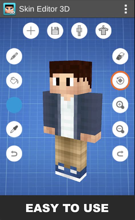 Skin Editor 3D for Minecraft .